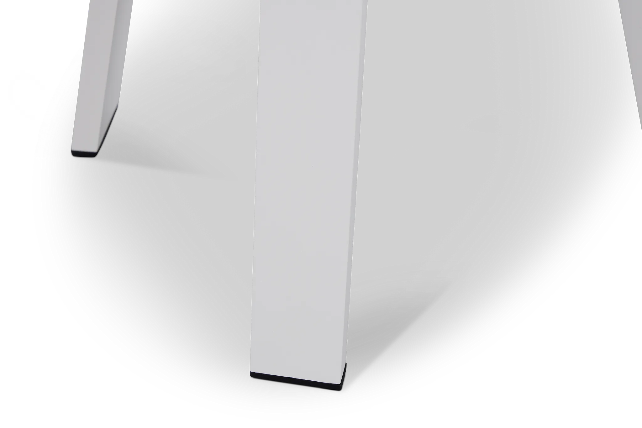 Tortuga White Small End Table