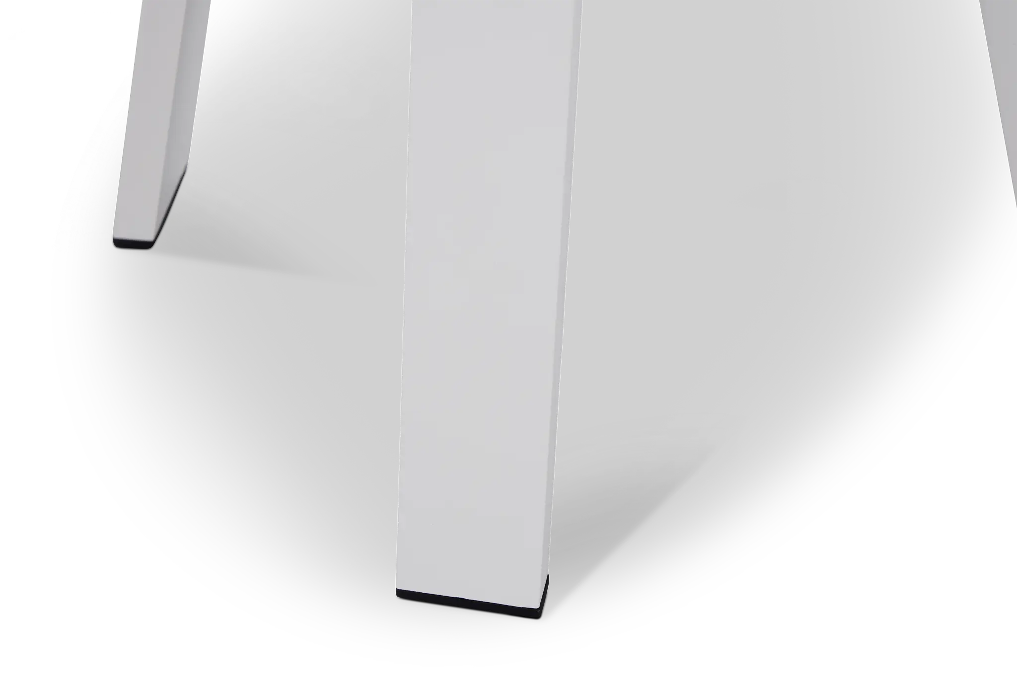 Tortuga White Small End Table Tortuga White Small End Table