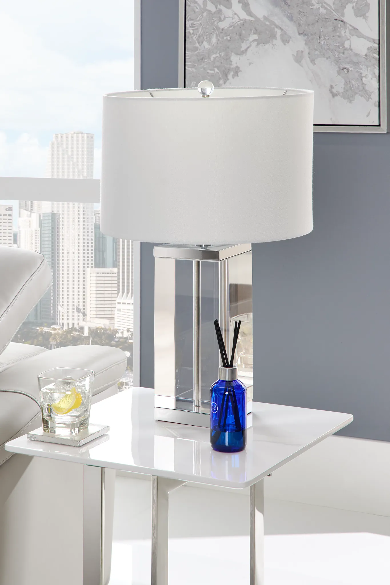 Amato Clear Table Lamp