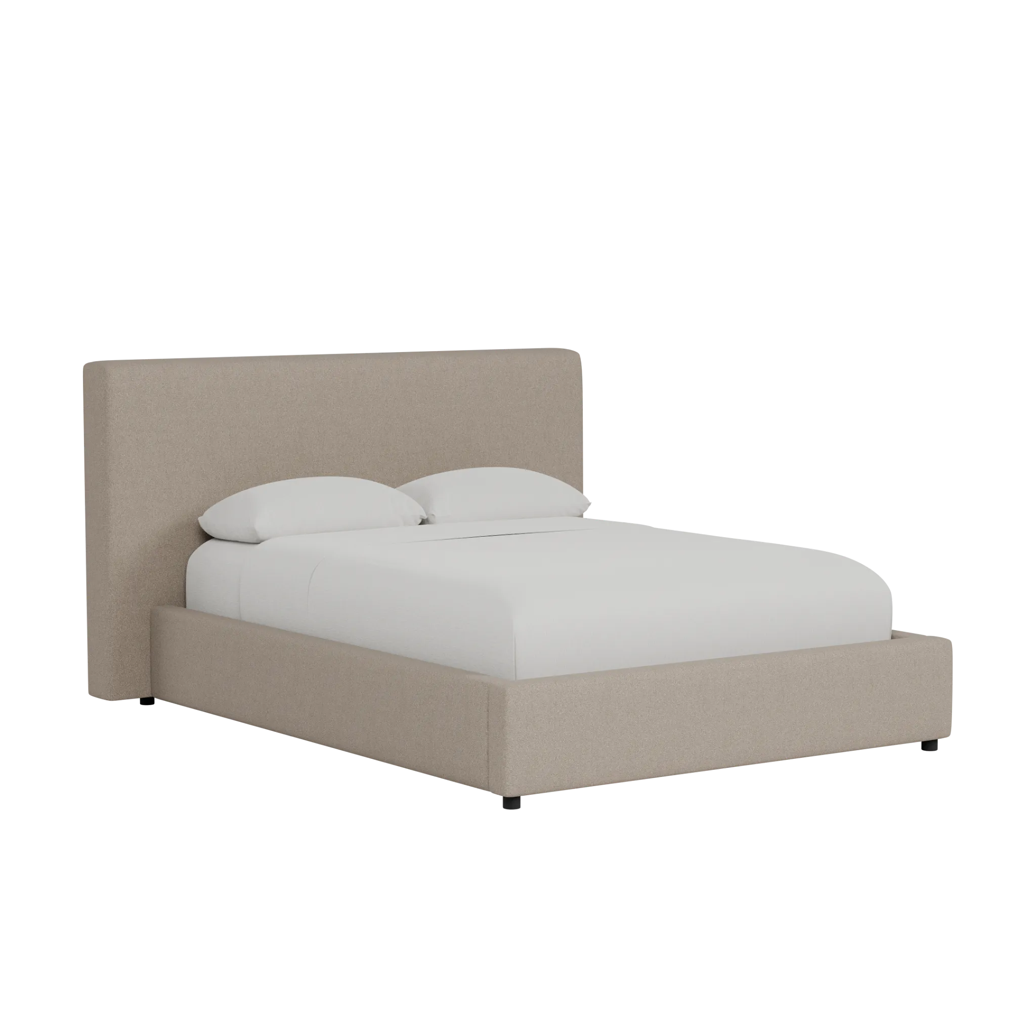 Grayton Elite Brown 44" Upholstered Platform Bed