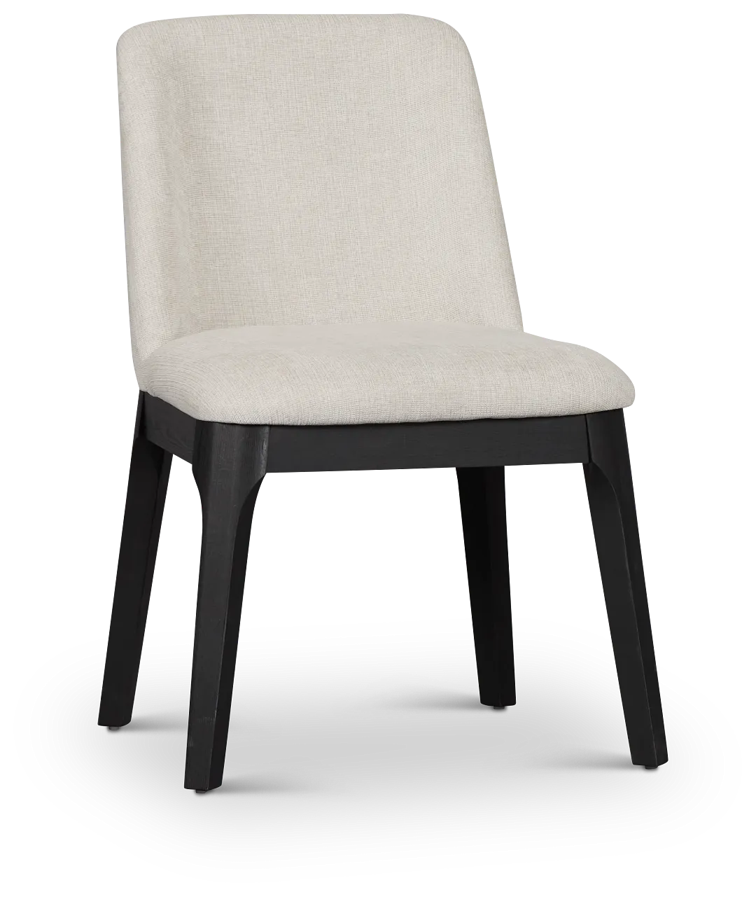 Emory Black Upholstered Side Chair