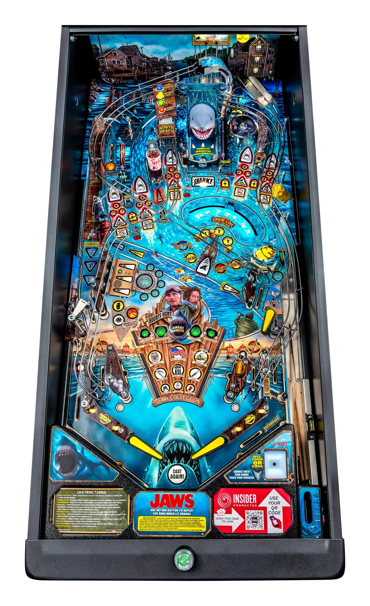 Jaws Pro Pinball Machine Jaws Pro Pinball Machine