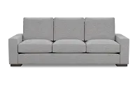 Edgewater Maguire Gray 96" Sofa W/ 3 Cushions