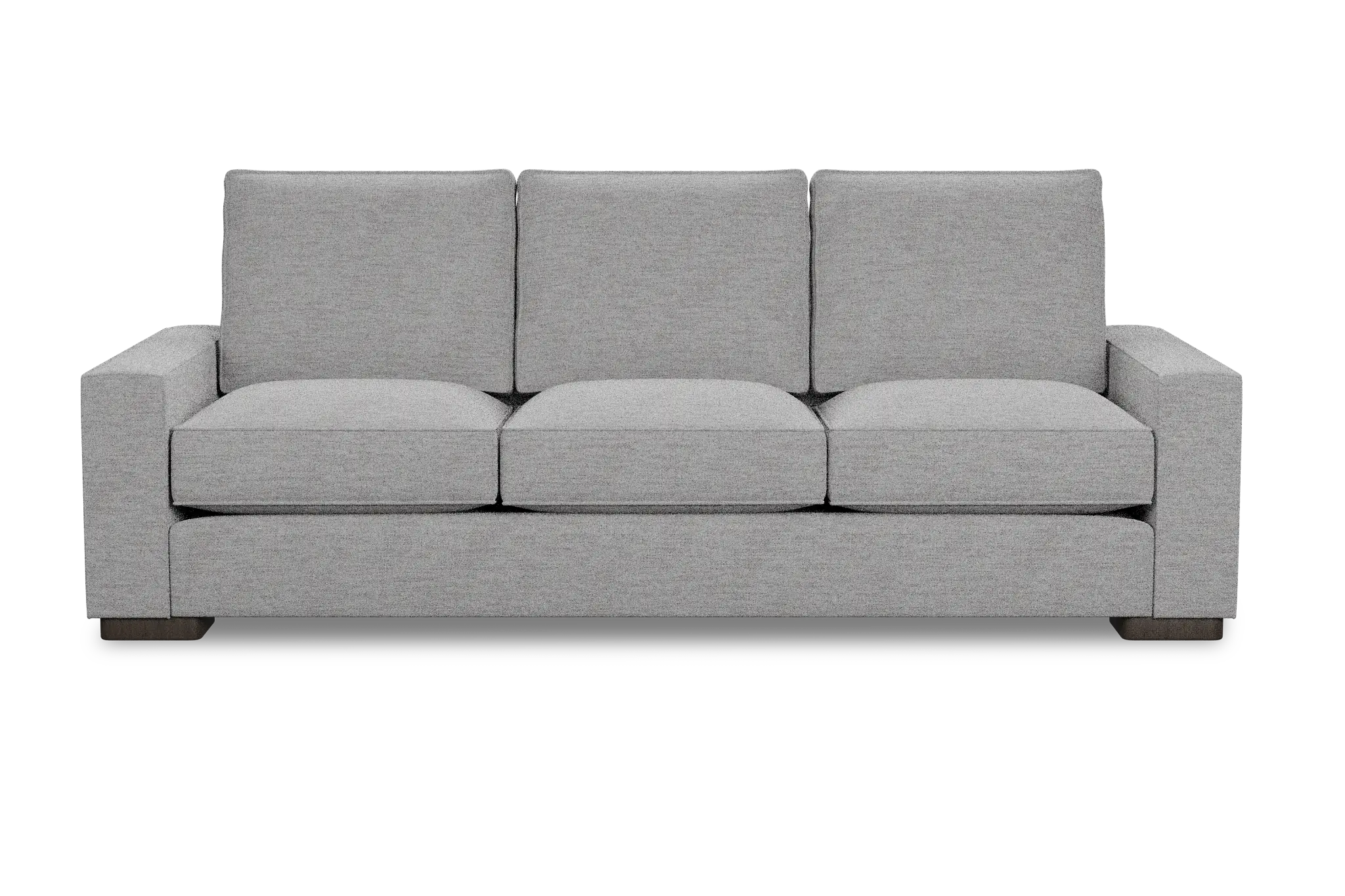 Edgewater Maguire Gray 96" Sofa W/ 3 Cushions Edgewater Maguire Gray 96" Sofa W/ 3 Cushions