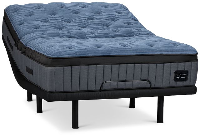 Kevin Charles By Sealy Reserve Lux Plush Elite Adjustable Mattress Set