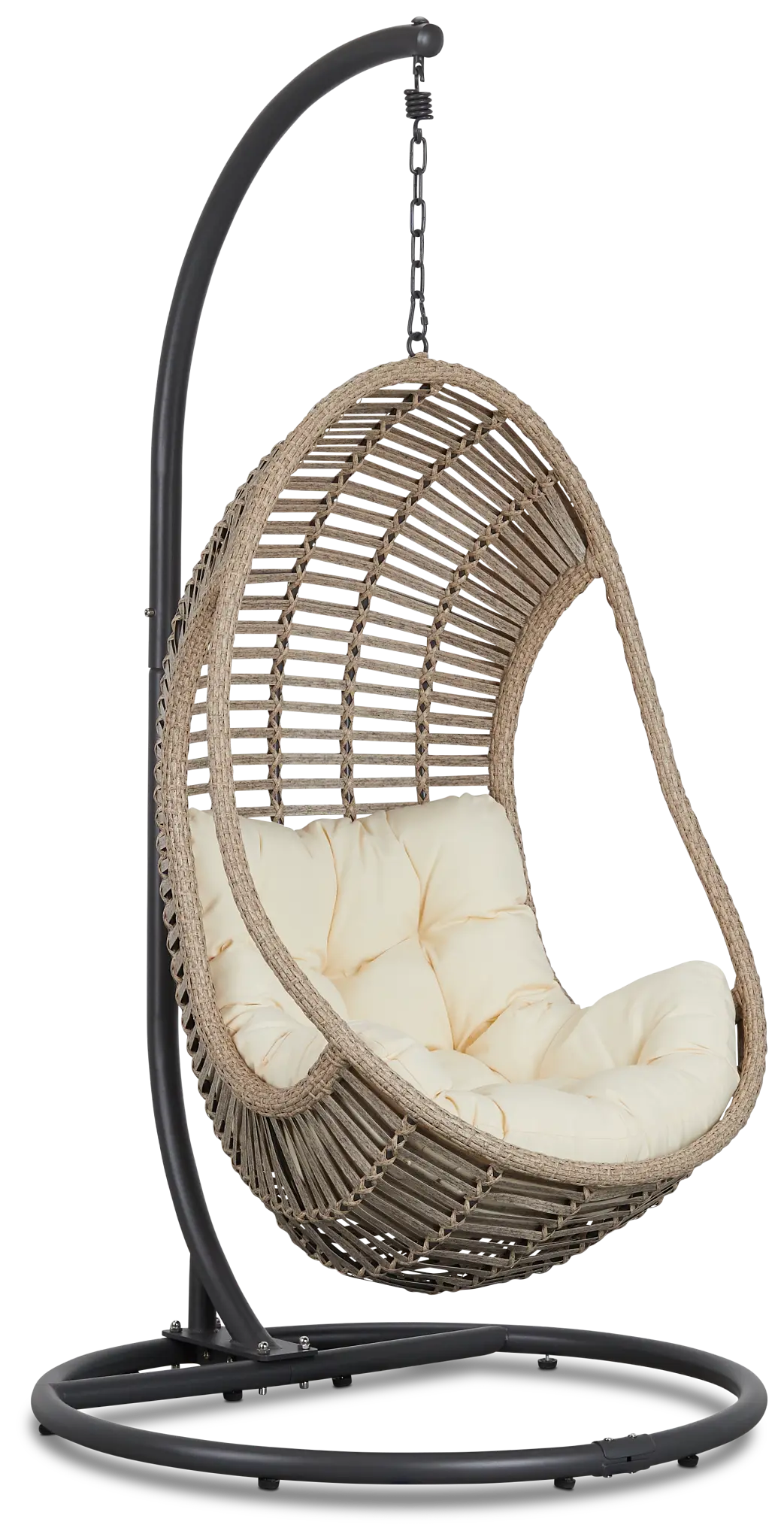 Cali Light Beige Hanging Chair Cali Light Beige Hanging Chair