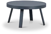 Tortuga Gray Large End Table