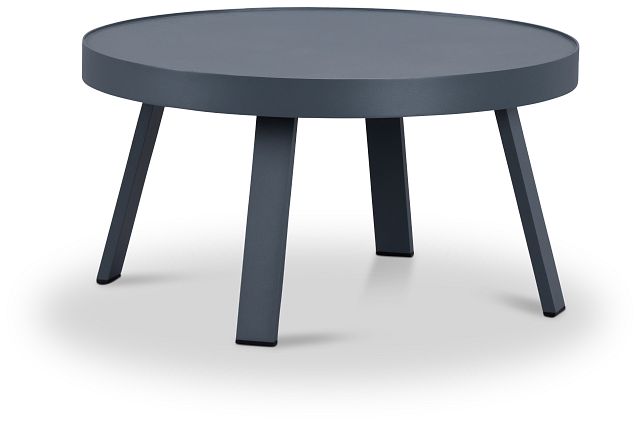 Tortuga Gray Large End Table