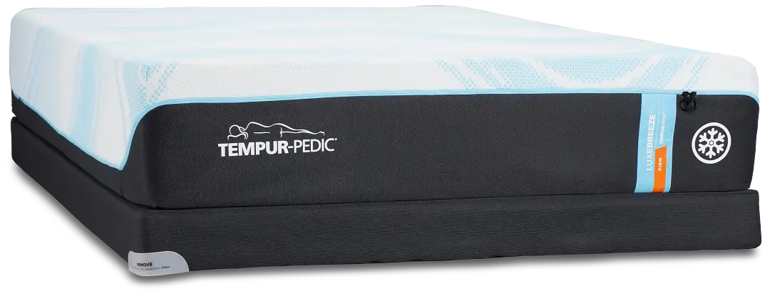 Tempur-pedic Tempur-luxebreeze Firm Low-profile Mattress Set Tempur-pedic Tempur-luxebreeze Firm Low-profile Mattress Set