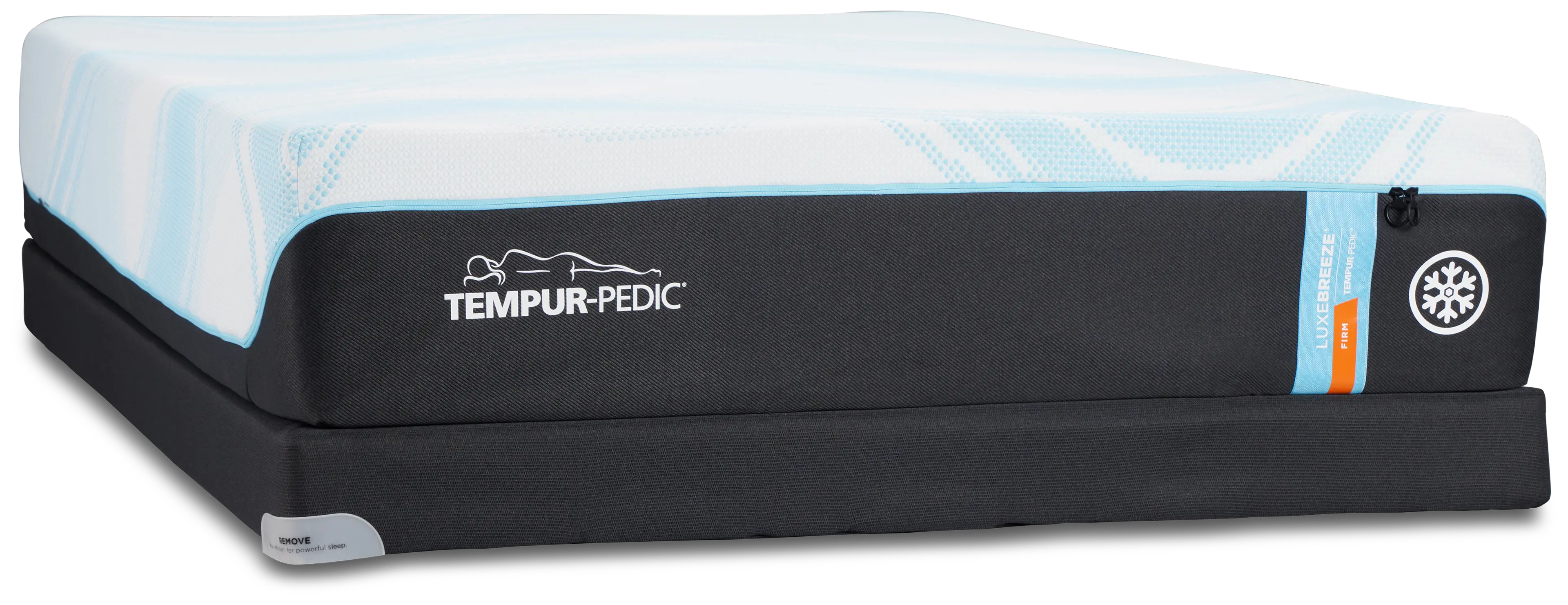 Tempur-pedic Tempur-luxebreeze Firm Low-profile Mattress Set Tempur-pedic Tempur-luxebreeze Firm Low-profile Mattress Set