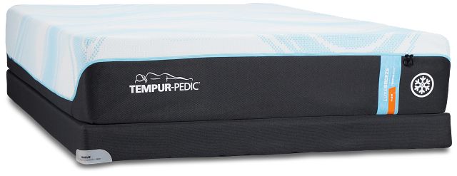 Tempur-pedic Tempur-luxebreeze Firm Low-profile Mattress Set
