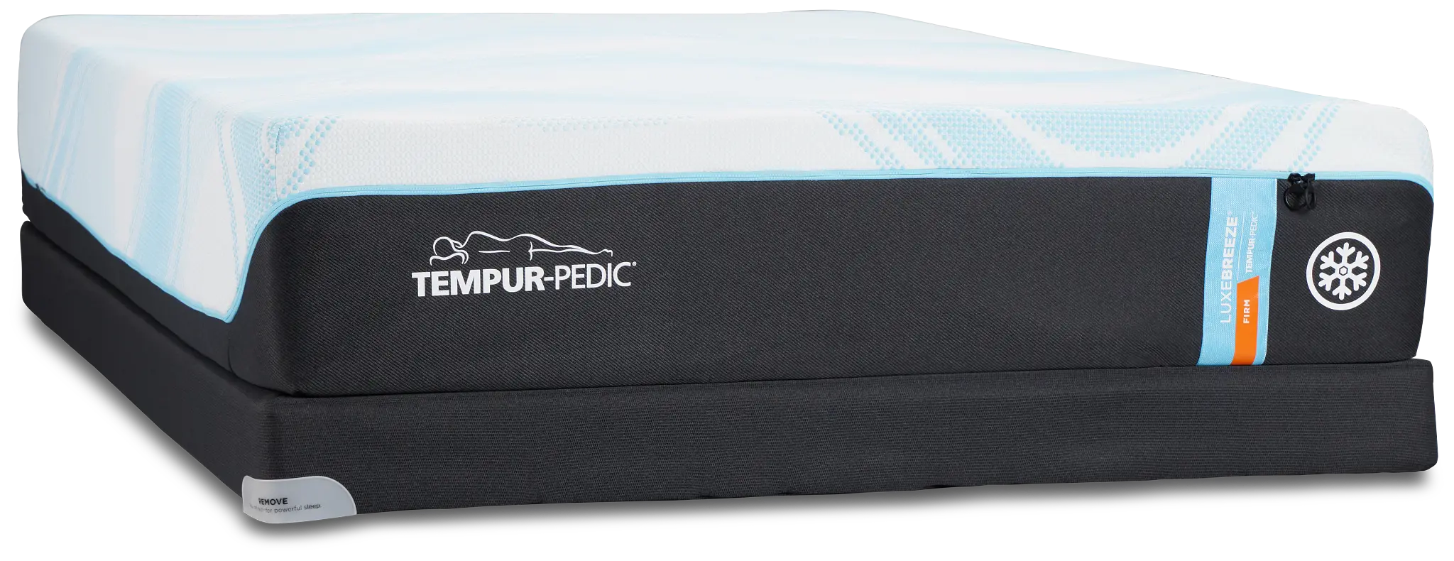 Tempur-pedic Tempur-luxebreeze Firm Low-profile Mattress Set Tempur-pedic Tempur-luxebreeze Firm Low-profile Mattress Set