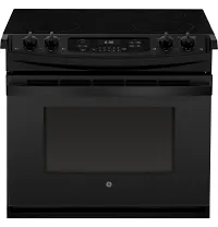 Ge 630 Series Black 30" Electric Range