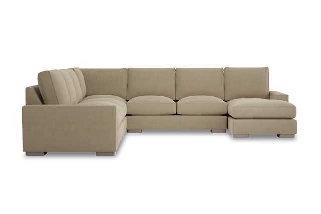 Edgewater Elite Taupe Large Right Chaise Sectional