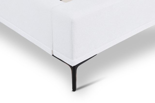 Emit Ivory Uph Panel Bed