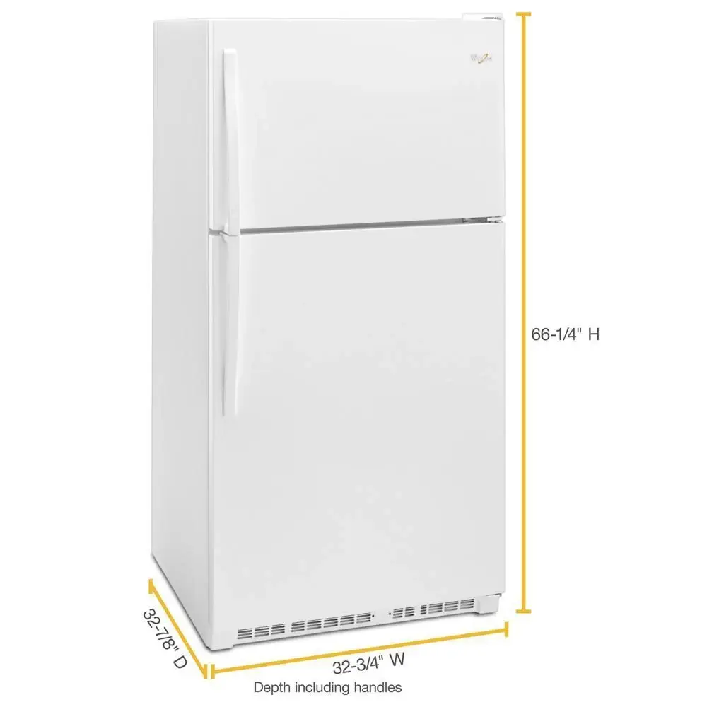 Whirlpool 311 Series White Top Freezer Refrigerator Whirlpool 311 Series White Top Freezer Refrigerator