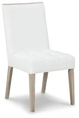 Wendora White Upholstered Side Chair Wendora White Upholstered Side Chair