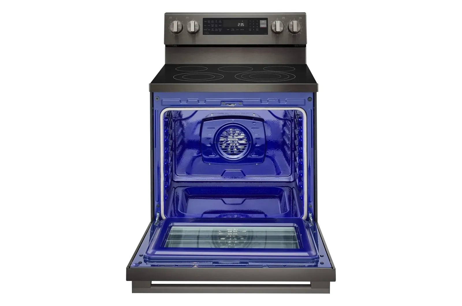 Lg 6325 Series Black Electric Range