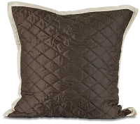 Colorburn Brown Euro Sham