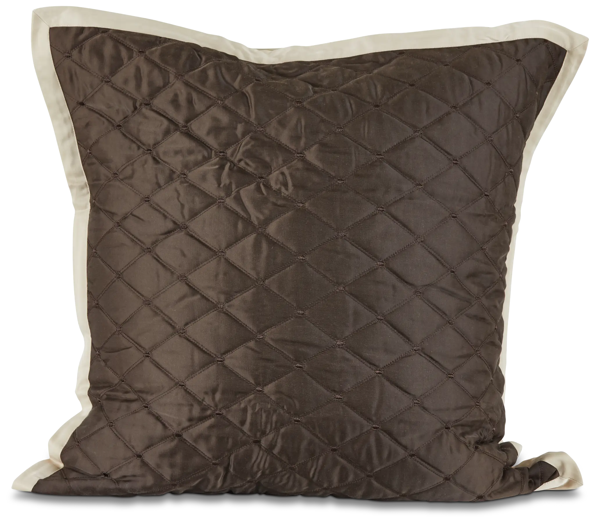 Colorburn Brown Euro Sham Colorburn Brown Euro Sham