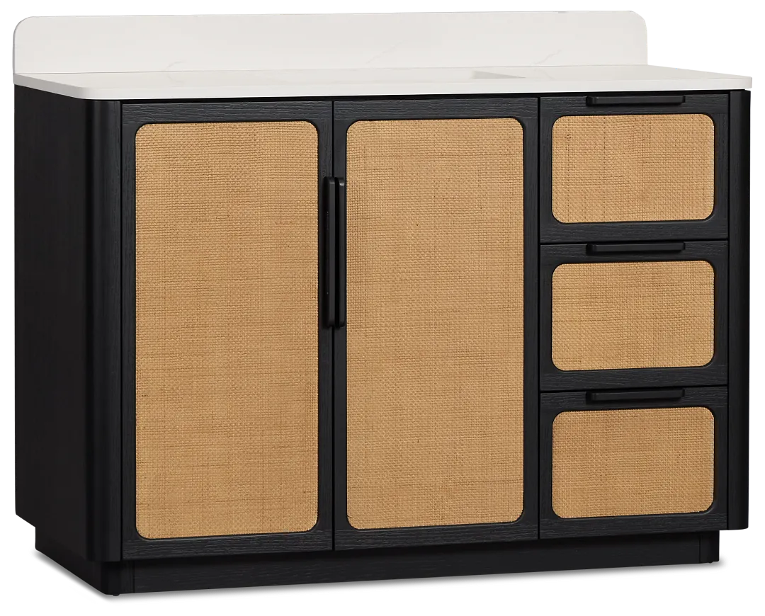 Pacific Two-tone 48" Single Bathroom Vanity