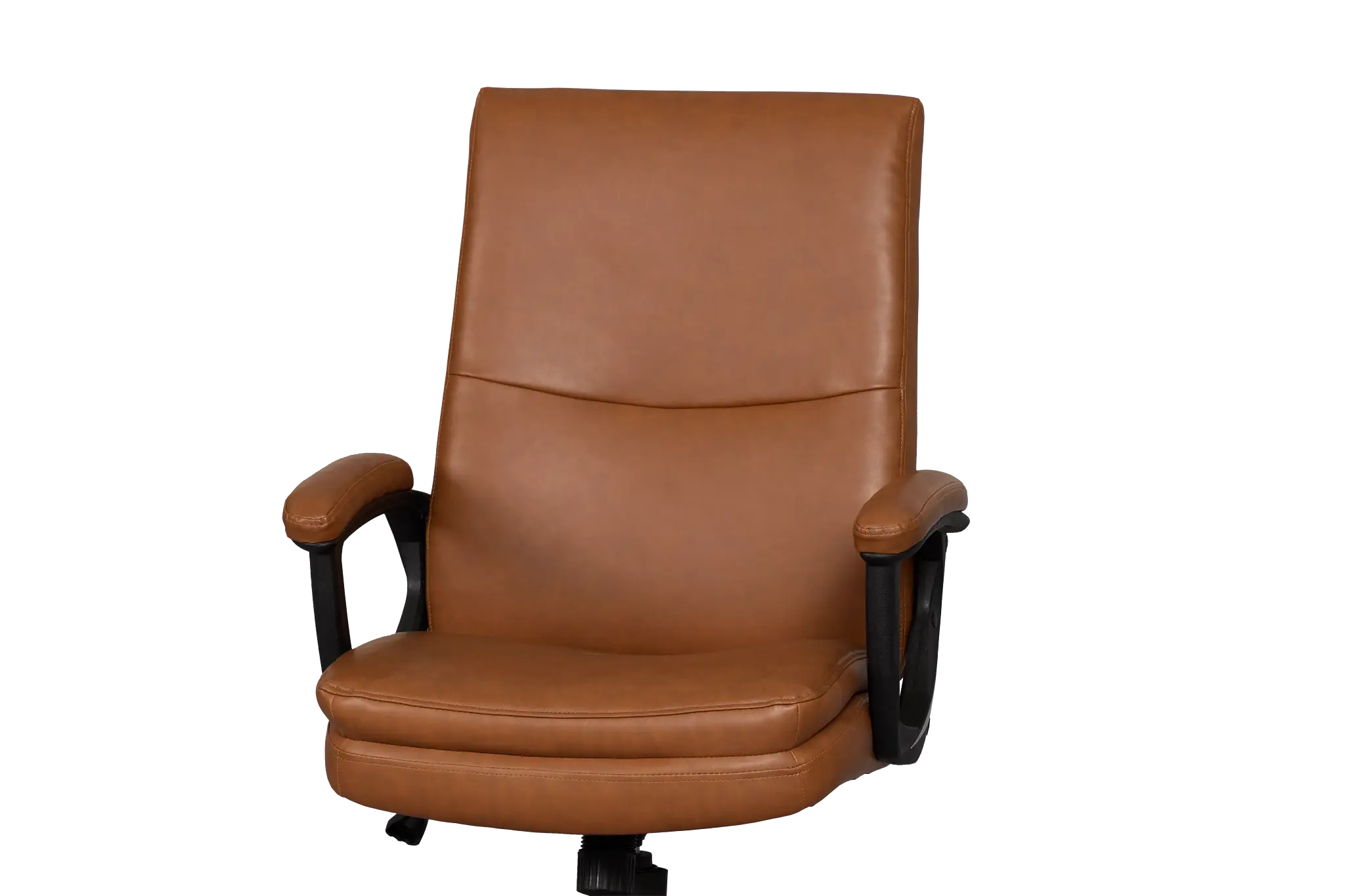 Krista Medium Brown Upholstered Desk Chair Krista Medium Brown Upholstered Desk Chair