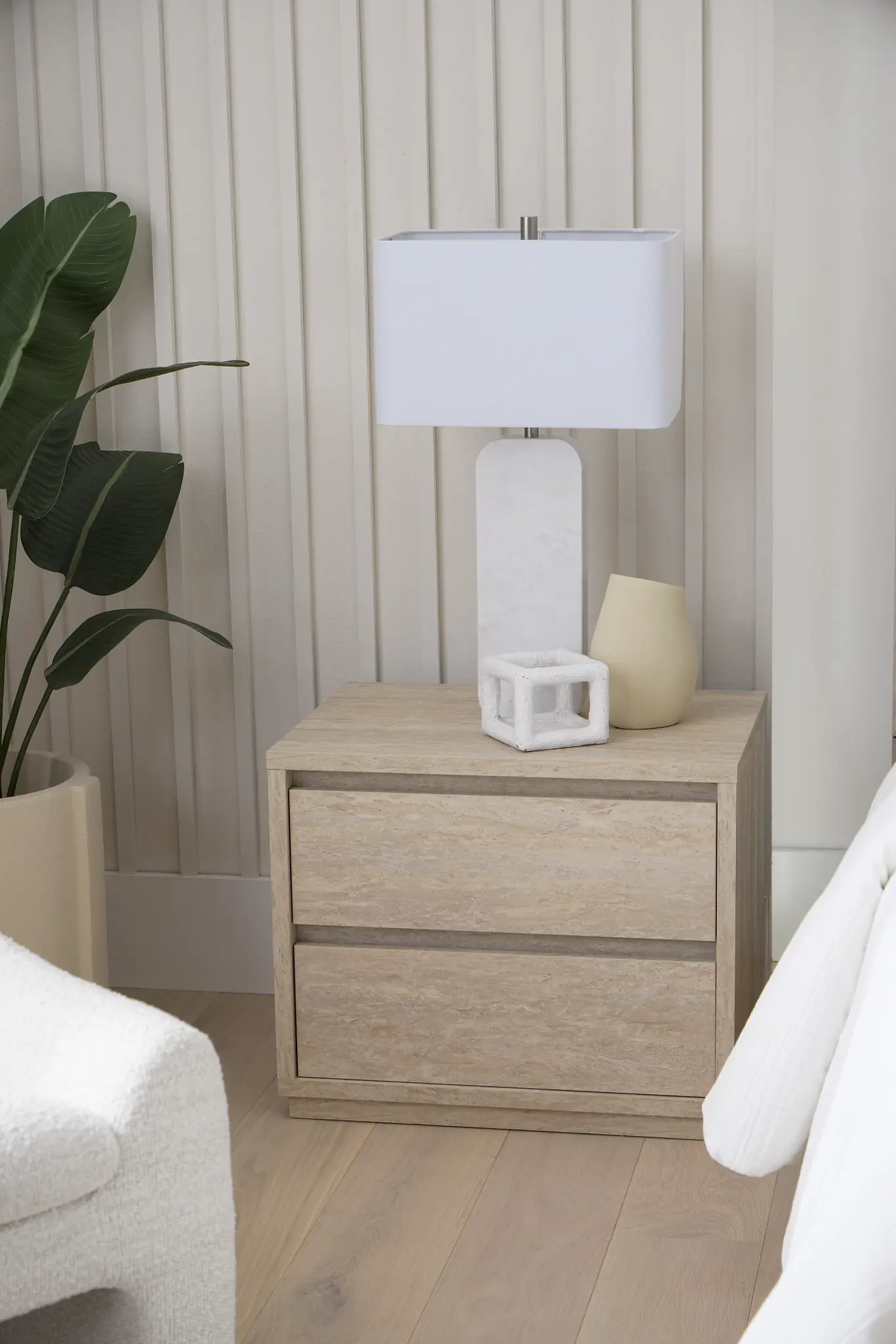 Malta Light Gray Nightstand Malta Light Gray Nightstand