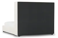 Captiva Gellar White 60" Upholstered Shelter Bed