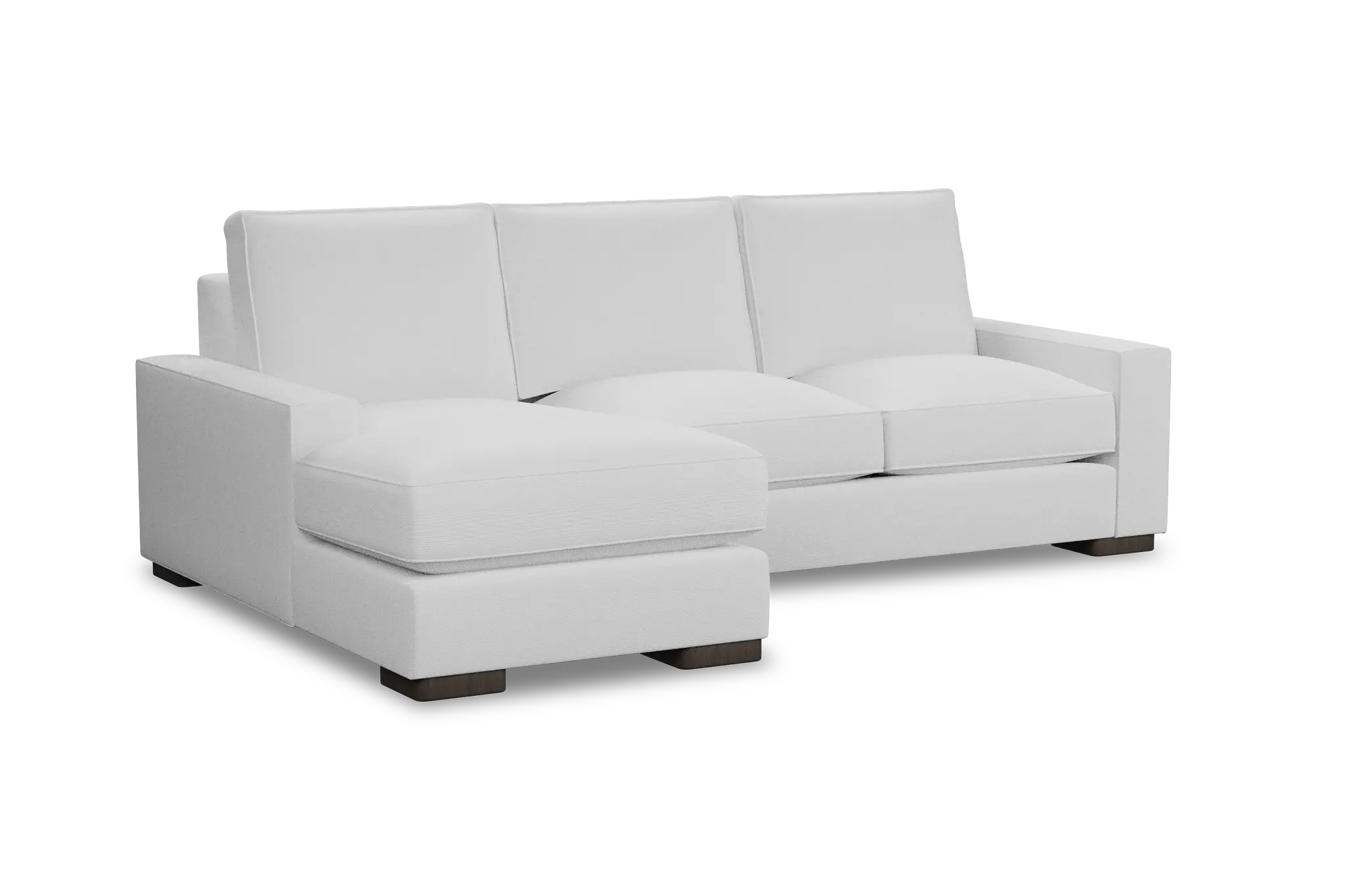 Edgewater Peyton White Left Chaise Sectional Edgewater Peyton White Left Chaise Sectional