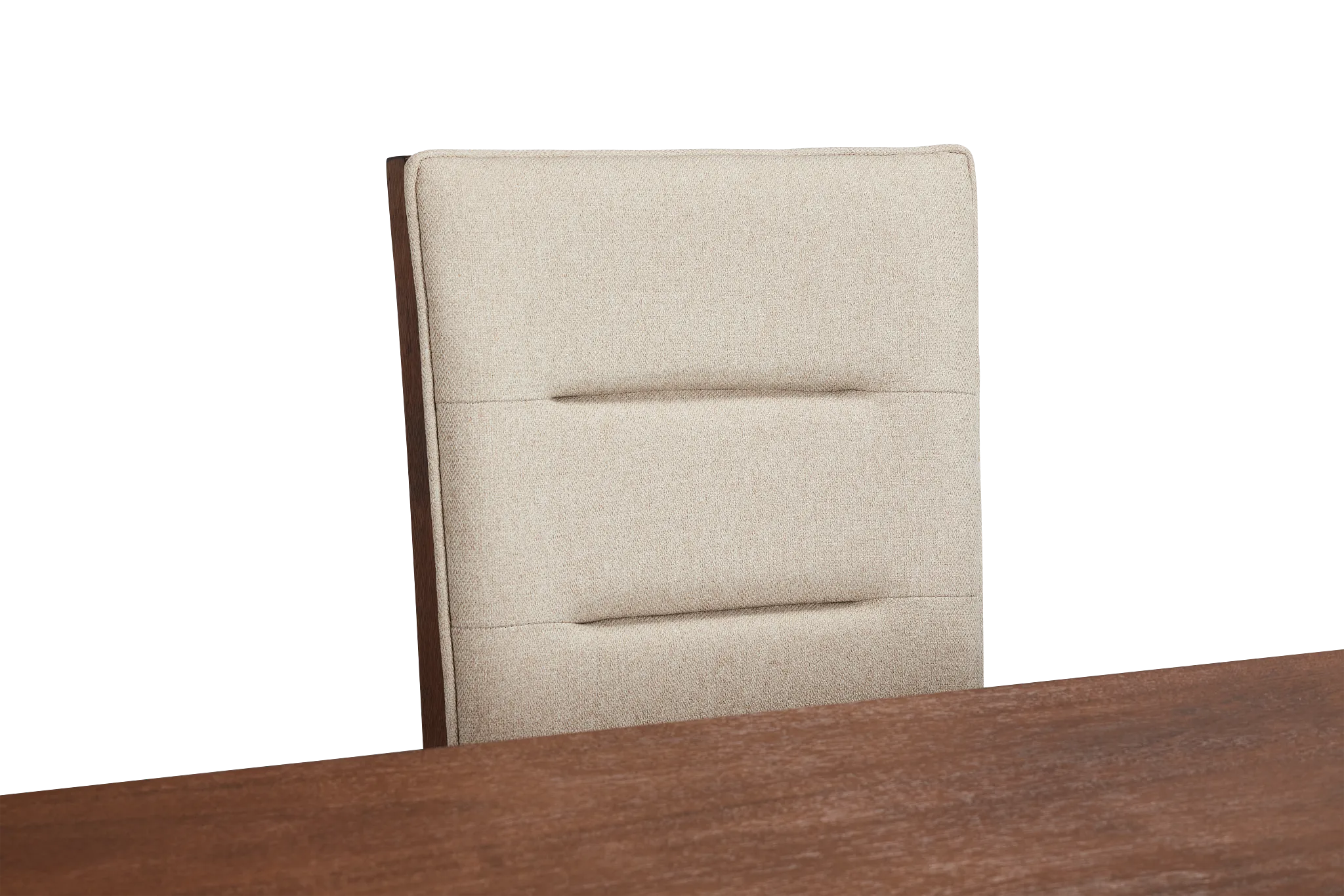 Park City Dark Tone Rectangular Table & 4 Upholstered Chairs