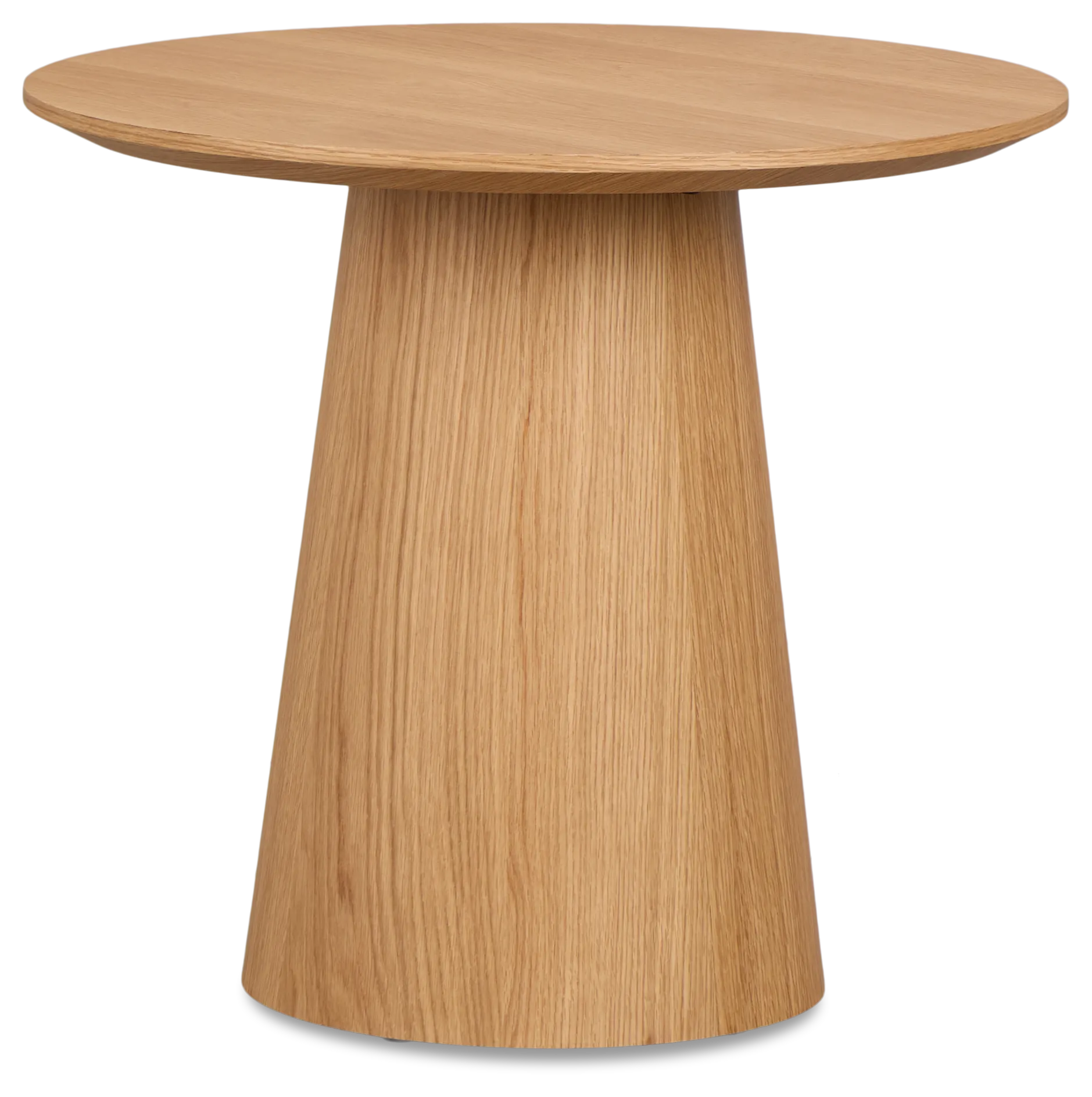 Nomad Light Tone Round End Table