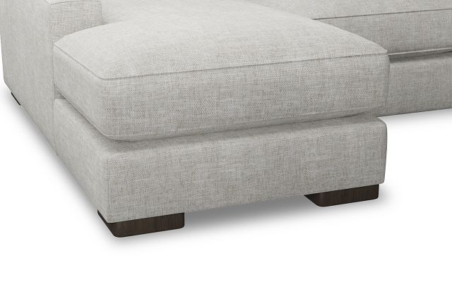 Edgewater Elevation Khaki Large Left Chaise Sectional