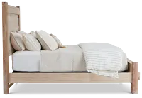 Salt Lake Light Tone Platform Bed