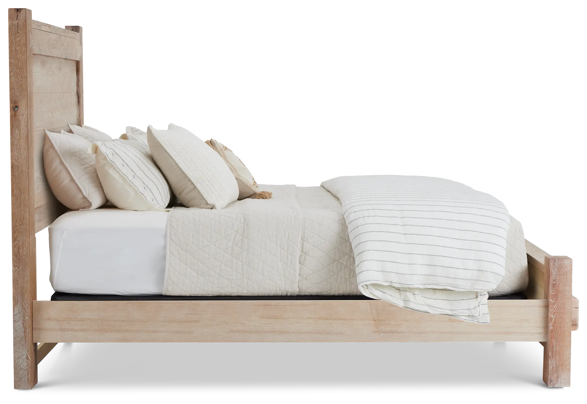 Salt Lake Light Tone Platform Bed Salt Lake Light Tone Platform Bed