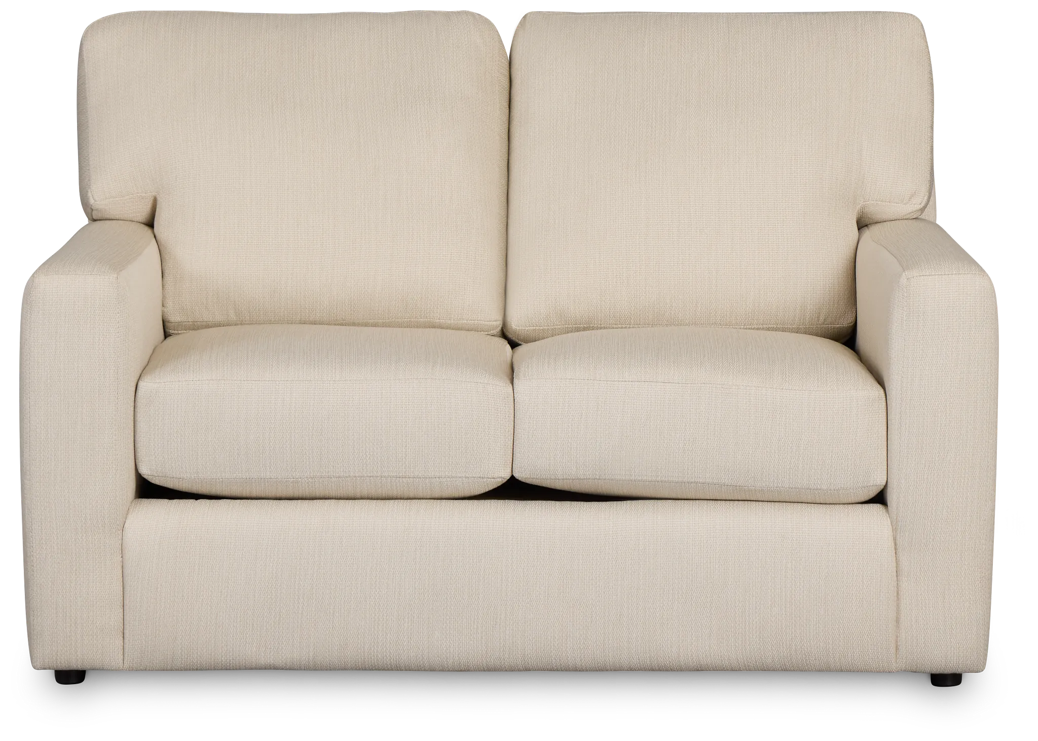 Rhodes Beige Fabric Loveseat
