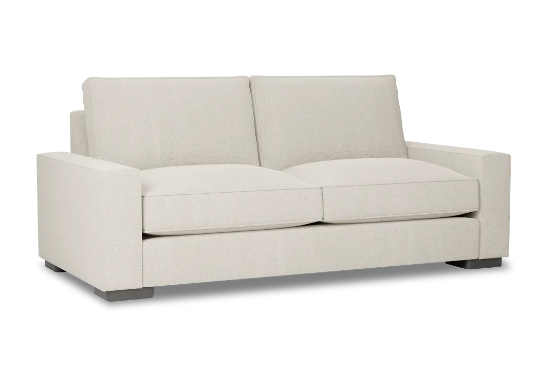 Edgewater Elite Ivory 84" Sofa W/ 2 Cushions