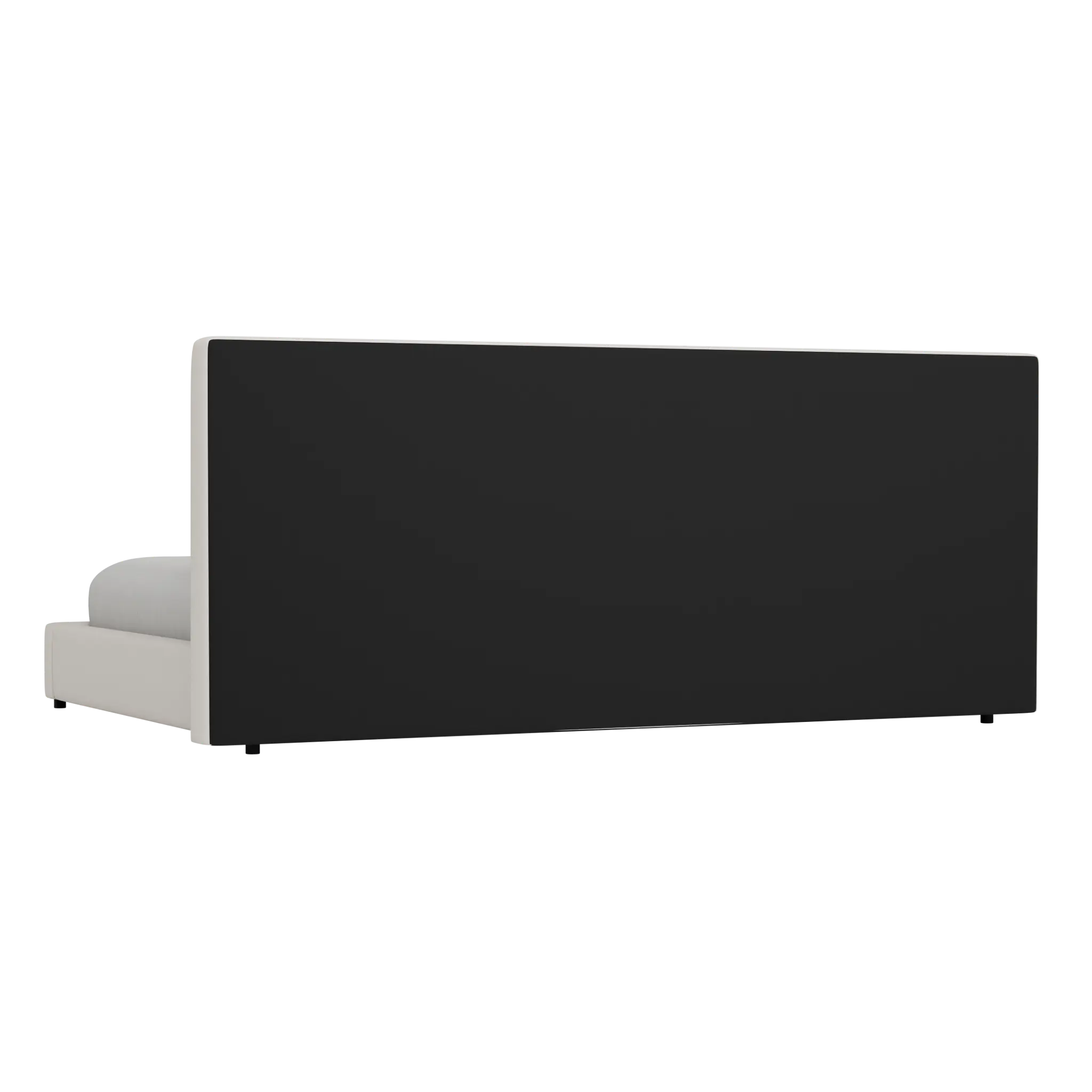 Grayton Gellar Beige 54" Upholstered Platform Bed Grayton Gellar Beige 54" Upholstered Platform Bed