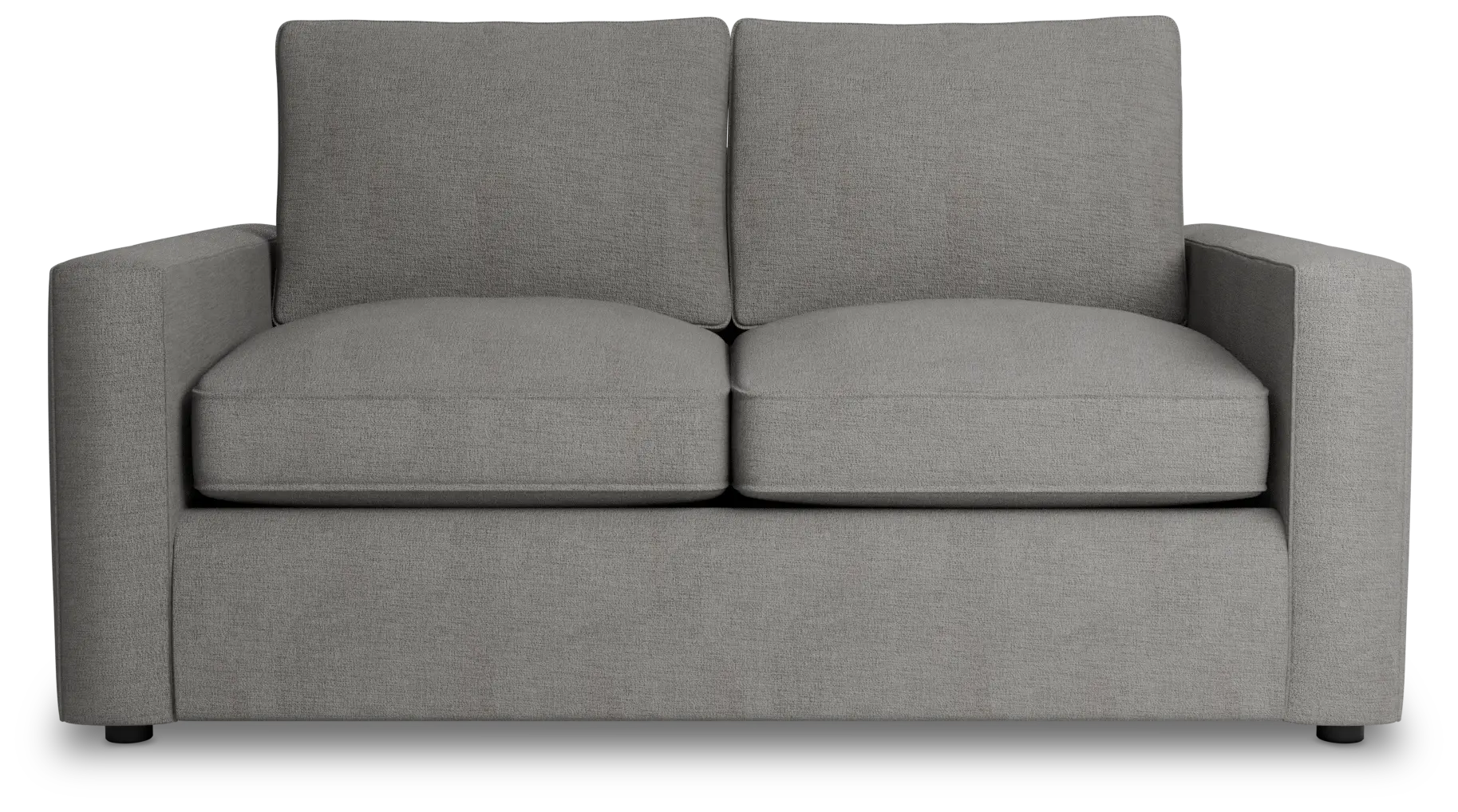 Siesta Maguire Gray Fabric Loveseat Siesta Maguire Gray Fabric Loveseat