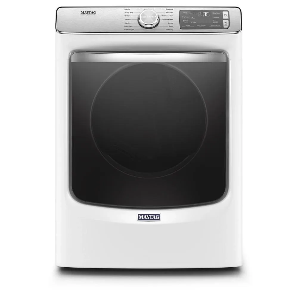 Maytag 8630hw Smart White Front Load Gas Dryer