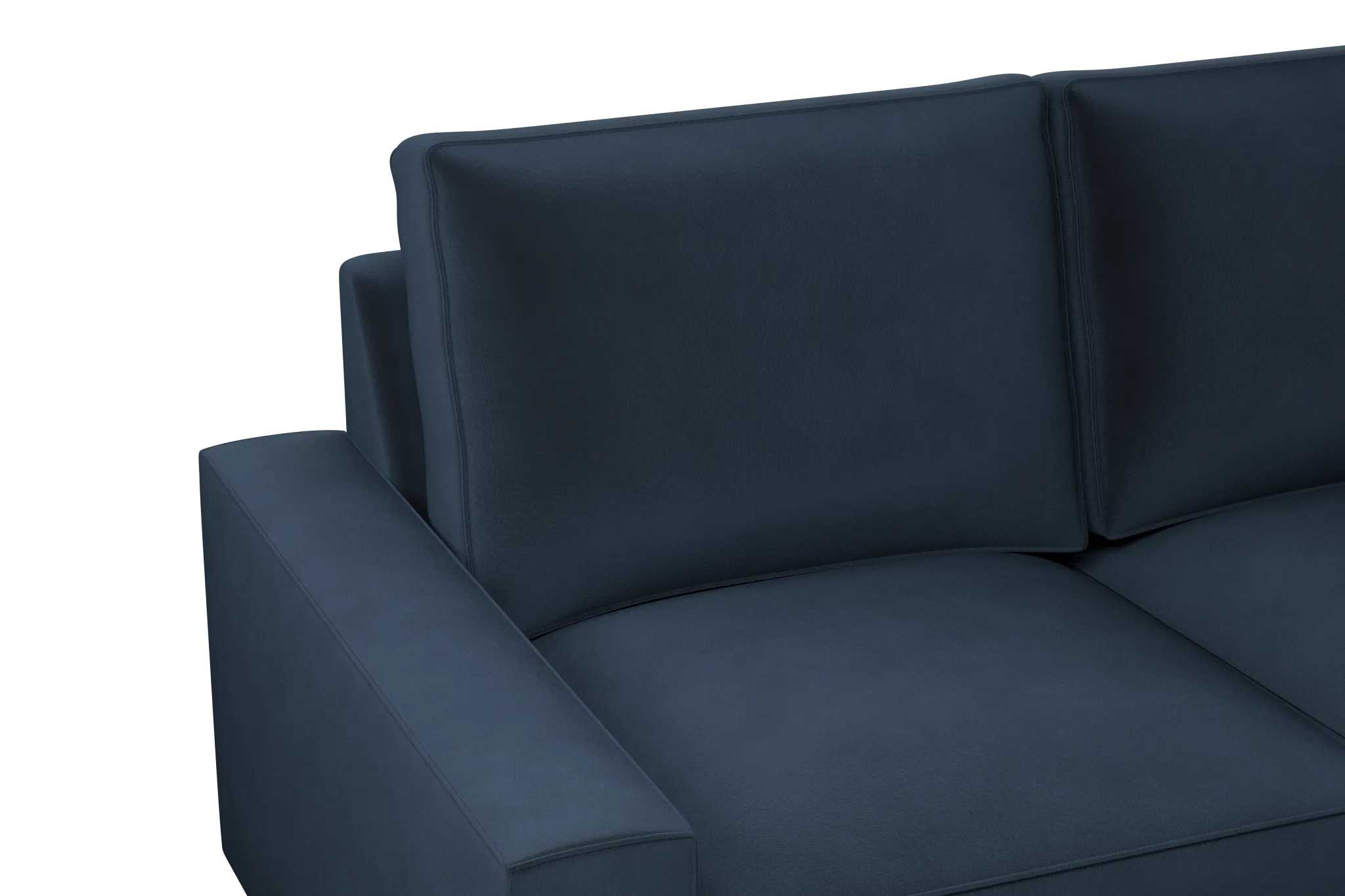 Edgewater Joya Dark Blue Medium Right Chaise Sectional