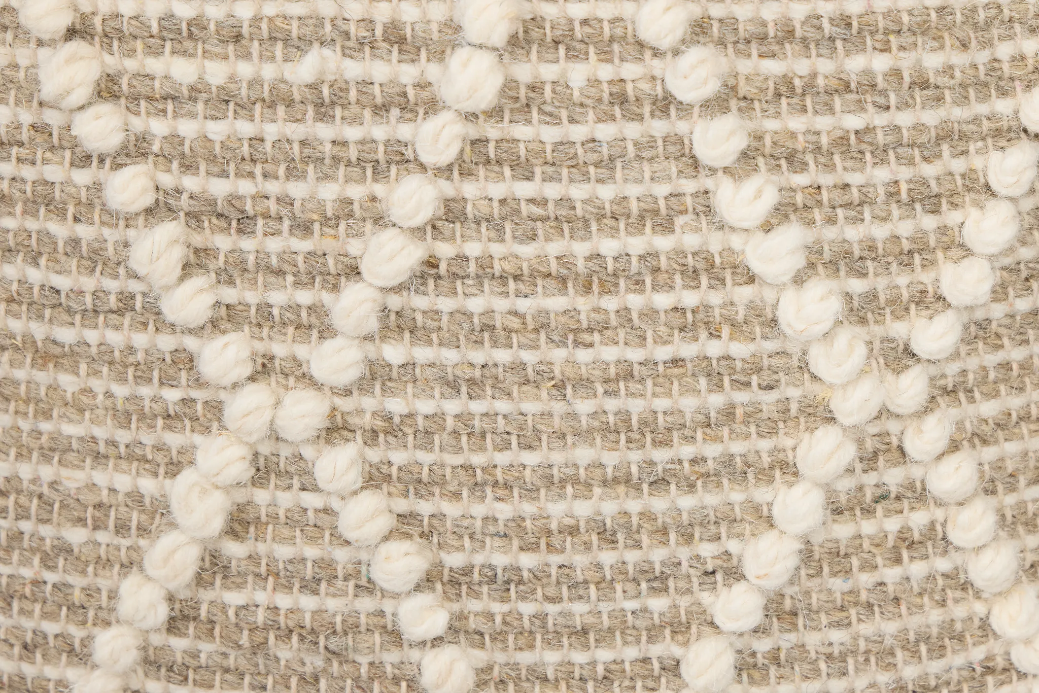 Ordsal Light Beige Accent Pouf