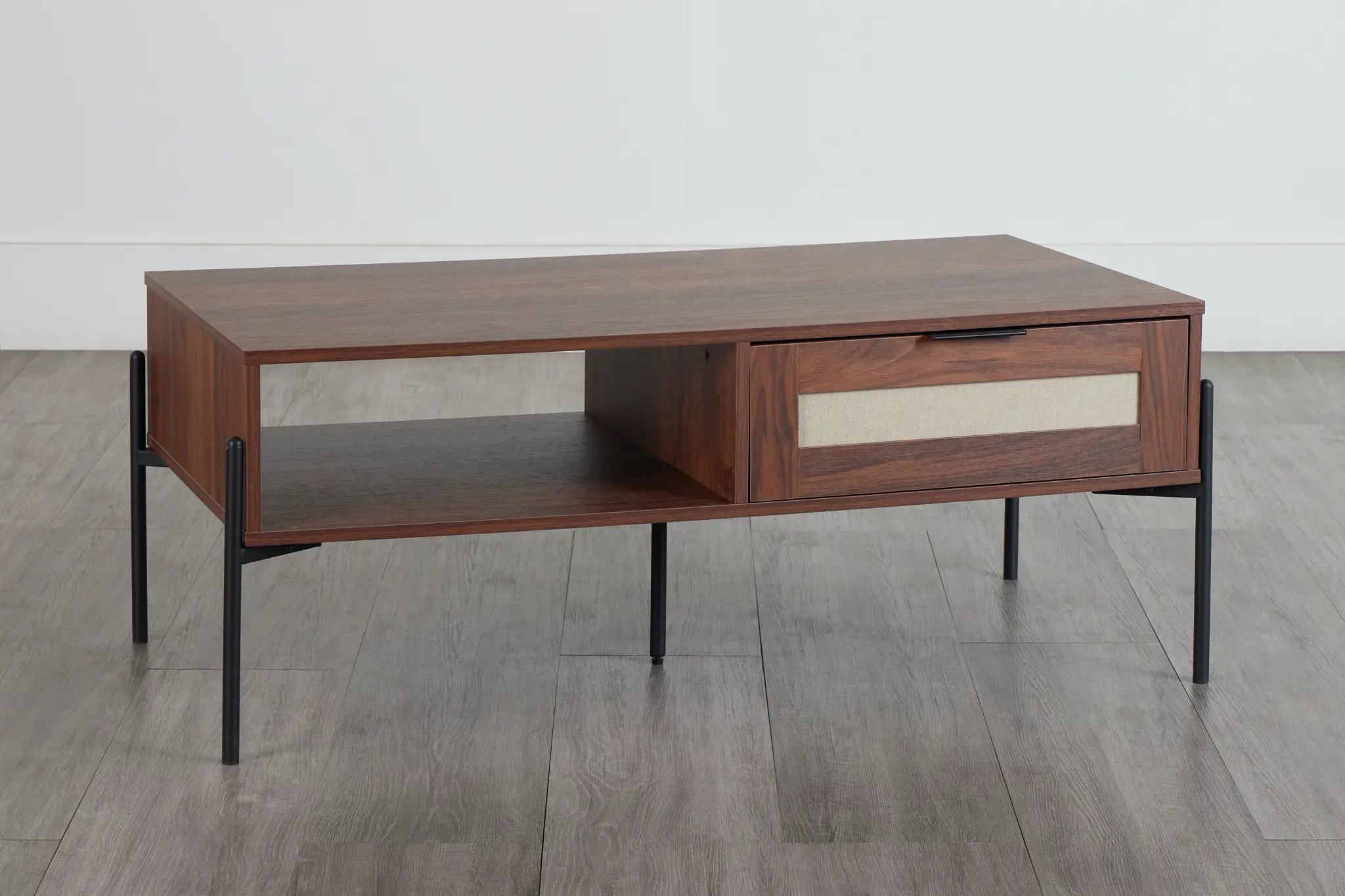 Walker Dark Tone 1-drawer Coffee Table Walker Dark Tone 1-drawer Coffee Table