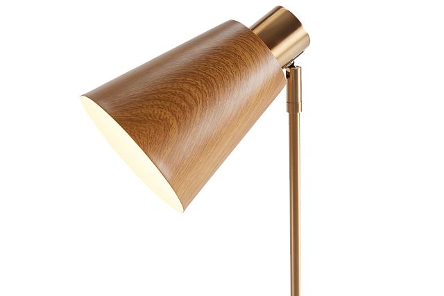 June Gold Wood Table Lamp (3)