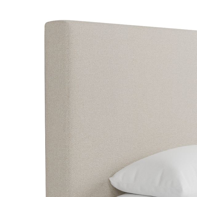 Grayton Suave Beige 54" Upholstered Platform Bed