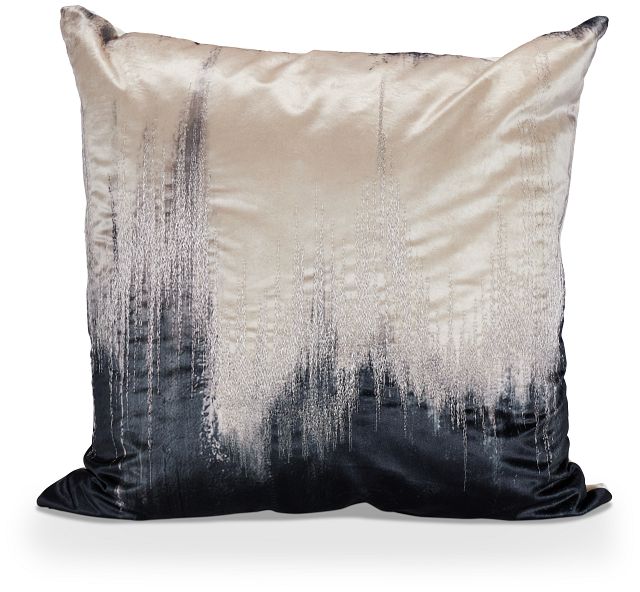 Lanie Gray 22" Square Accent Pillow