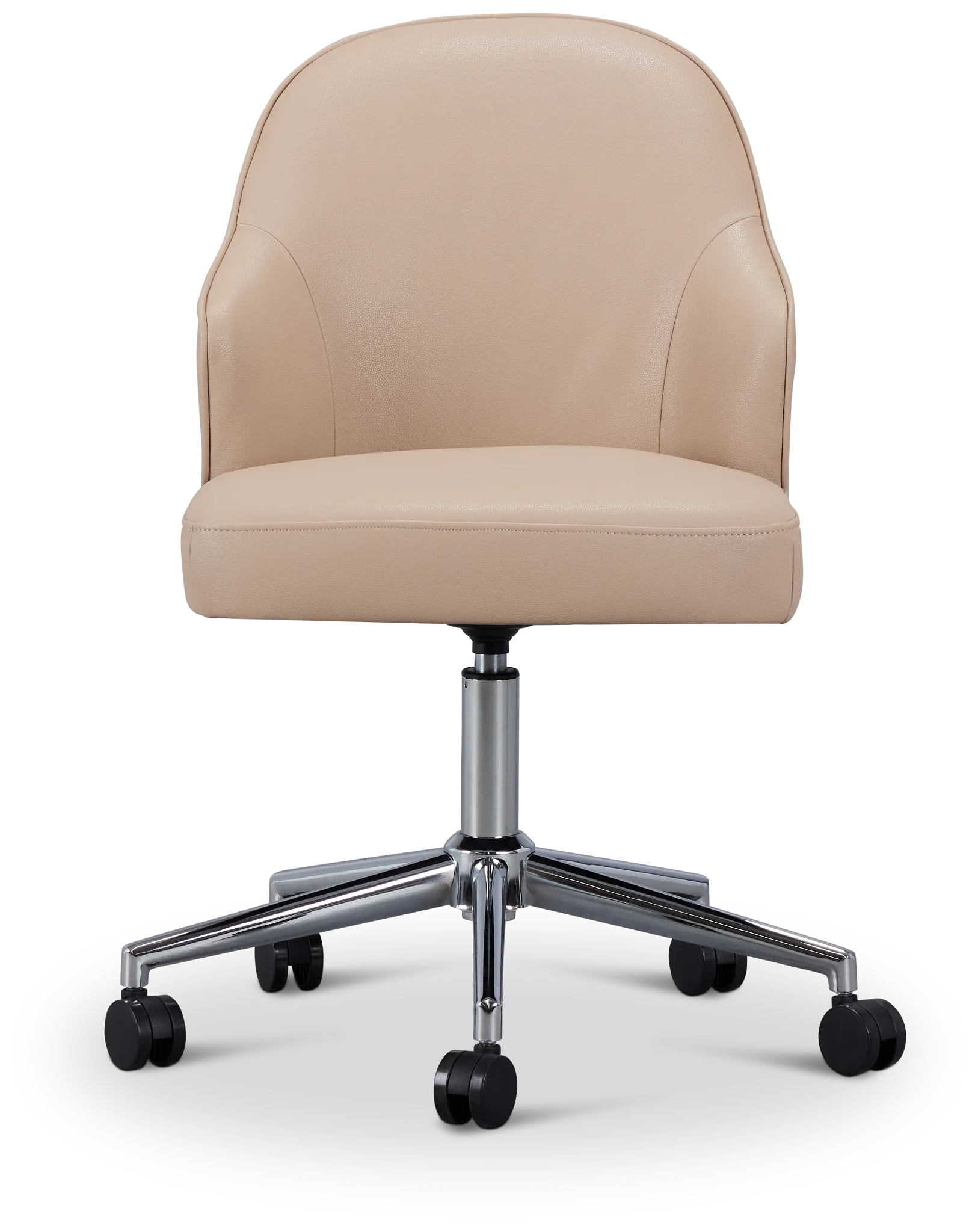 Paige Beige Swivel Desk Chair