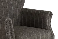 Layla Brown Fabric Accent Chair