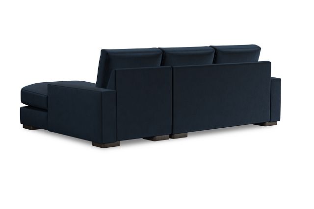 Edgewater Joya Dark Blue Right Chaise Sectional