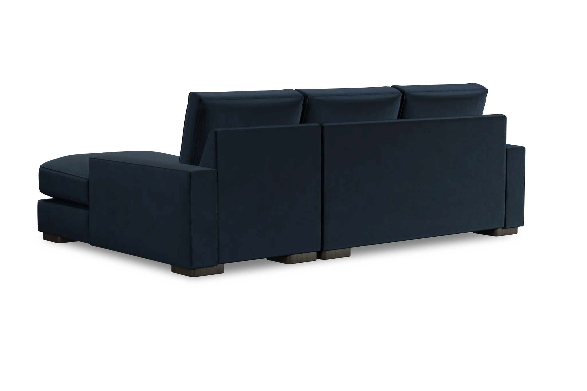 Edgewater Joya Dark Blue Right Chaise Sectional