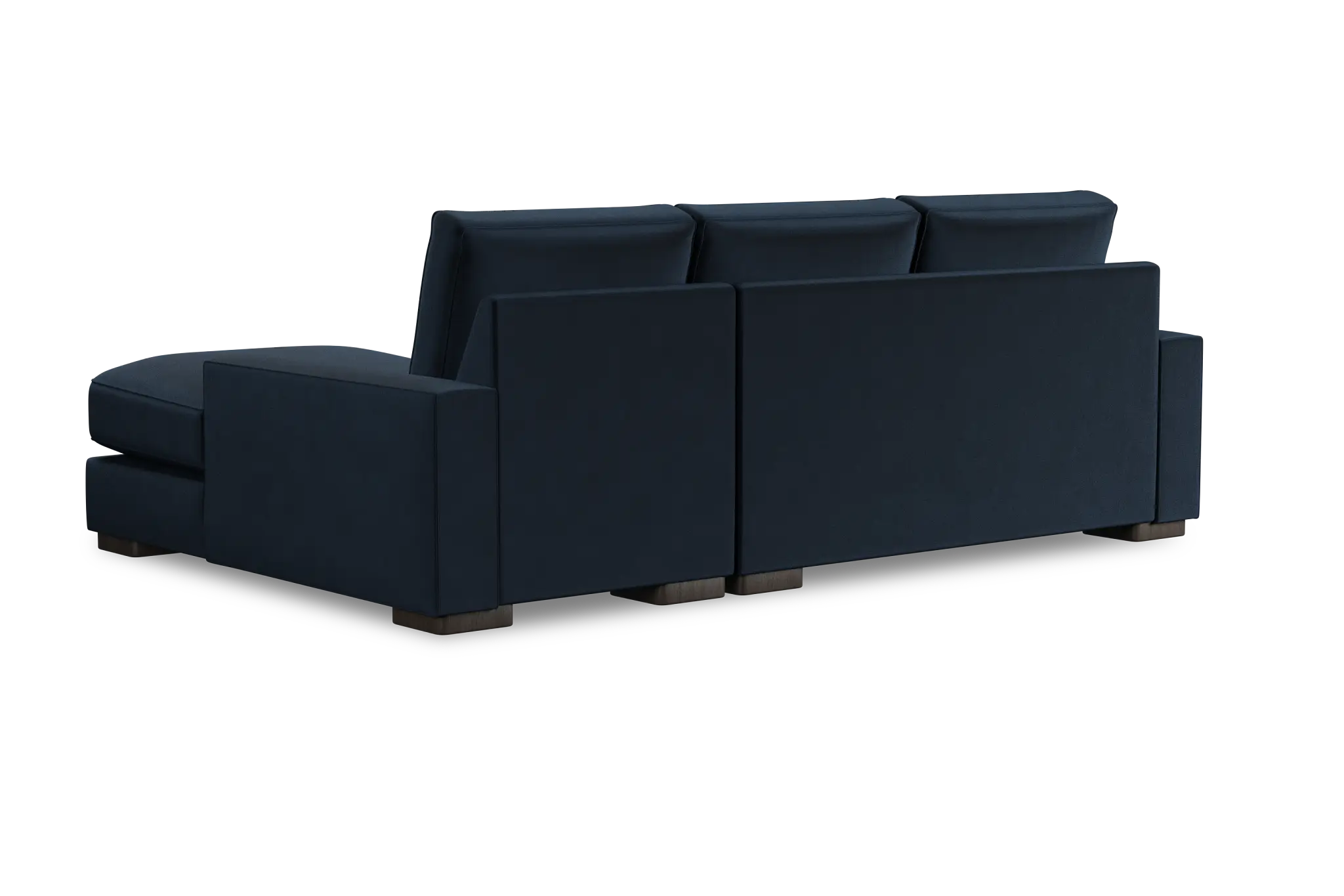 Edgewater Joya Dark Blue Right Chaise Sectional Edgewater Joya Dark Blue Right Chaise Sectional